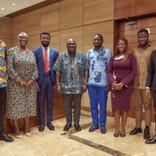 UG Executive Council meeting with government officials.